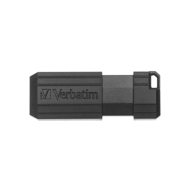 Verbatim PinStripe - USB-geheugenstick 128 GB - zwart