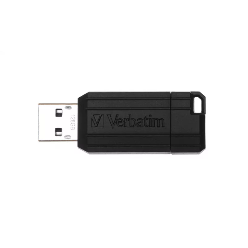 Verbatim PinStripe - USB-geheugenstick 128 GB - zwart