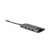 Verbatim 49142 laptop-dock/poortreplicator USB 3.2 Gen 1 (3.1 Gen 1) Type-C zwart, zilver