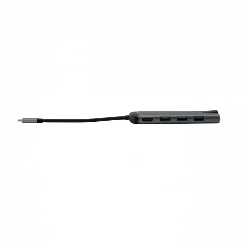 Verbatim 49142 laptop-dock/poortreplicator USB 3.2 Gen 1 (3.1 Gen 1) Type-C zwart, zilver