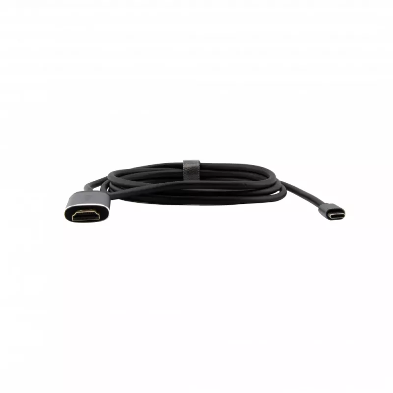 Verbatim 49144 videokabel-adapter 1,5 m USB Type-C HDMI zwart, zilver