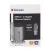 Verbatim 49146 laptop-dockingstation/poortreplicator USB 3.2 Gen 1 (3.1 Gen 1) Type-C zwart, zilver