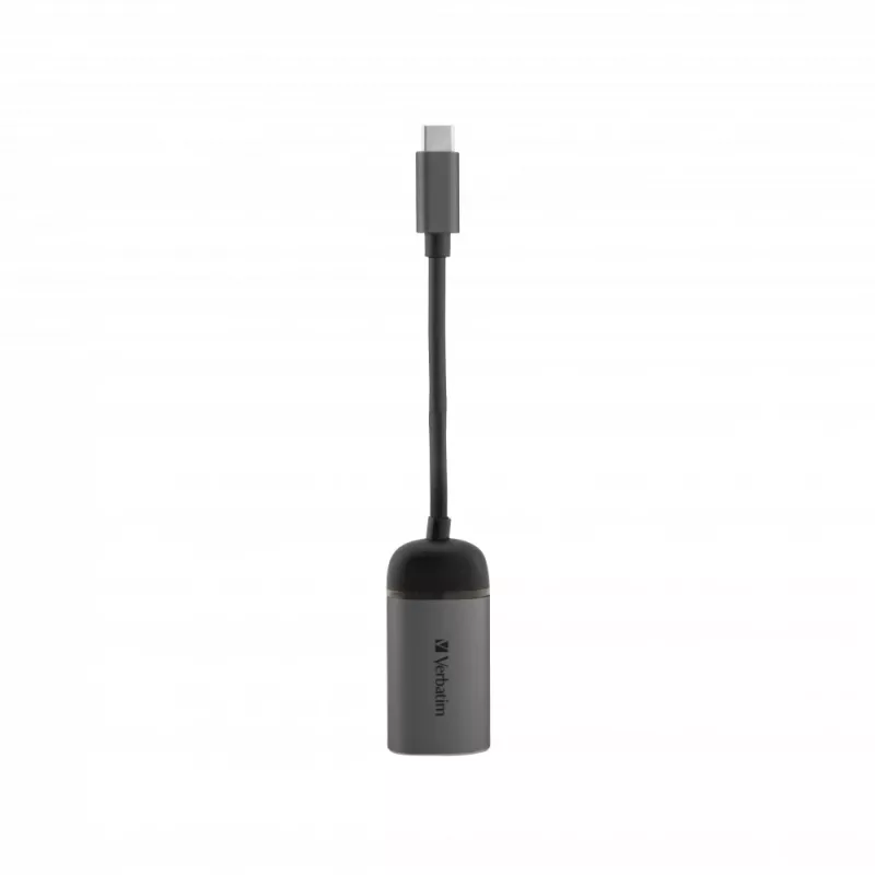 Verbatim 49146 laptop-dockingstation/poortreplicator USB 3.2 Gen 1 (3.1 Gen 1) Type-C zwart, zilver