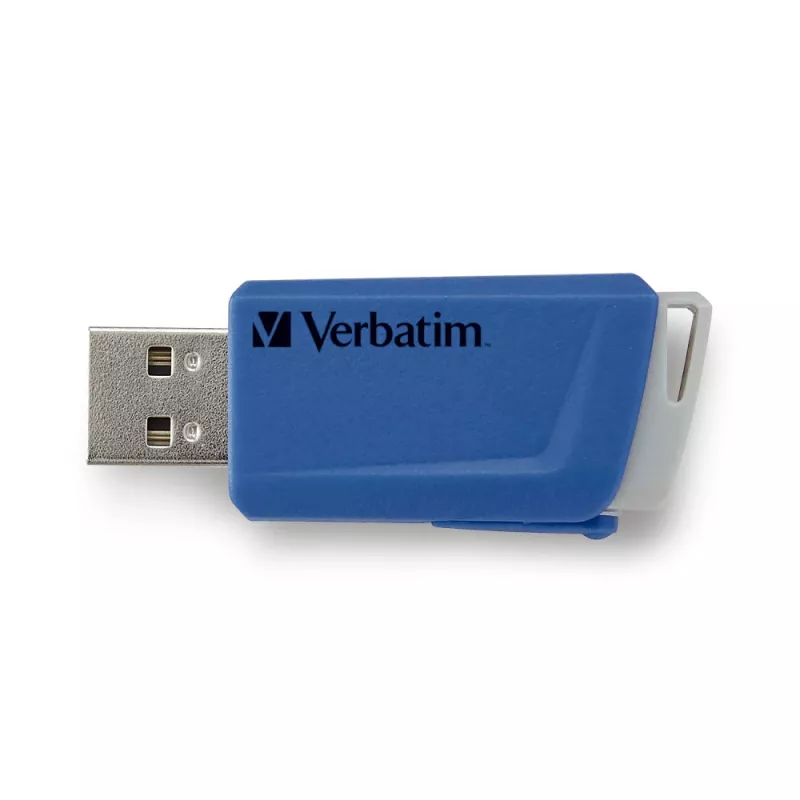 Verbatim Store 'n' Click - USB 2.0-station 3.2 GEN1 - 3x16 GB - rood/blauw/geel