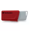 Verbatim Store 'n' Click - USB-station 2.0 (3.2 GEN1) - 2x32 GB - rood/blauw