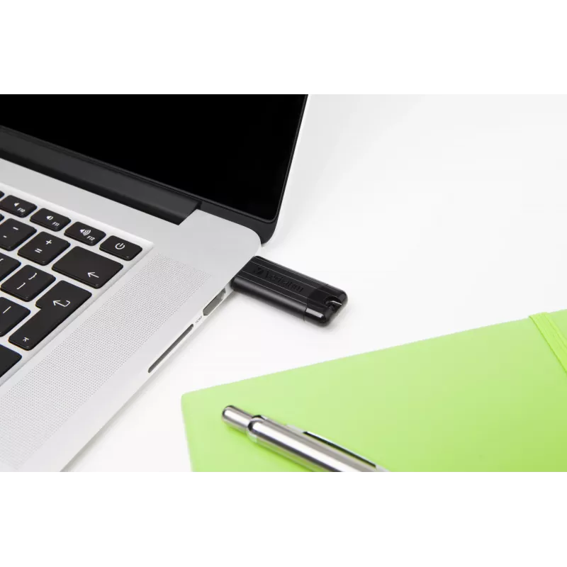 Verbatim PinStripe 3.0 – USB 3.0-station 128 GB – zwart