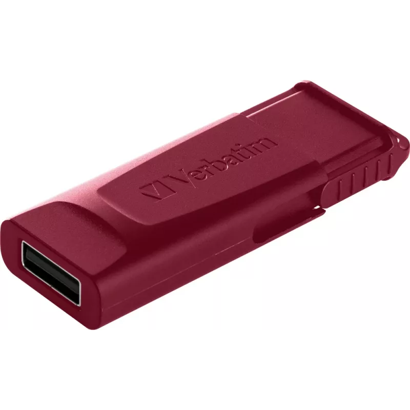 Verbatim Slider – USB-station – 2x32 GB – blauw/rood, 32 GB, USB Type-A, 2.0, Slide, 8 g, blauw, rood