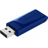Verbatim Slider – USB-station – 2x32 GB – blauw/rood, 32 GB, USB Type-A, 2.0, Slide, 8 g, blauw, rood