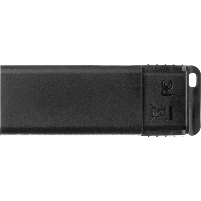 Verbatim Slider - USB-stick 128 GB - zwart, 128 GB, 2.0, Slide, 8 g, zwart
