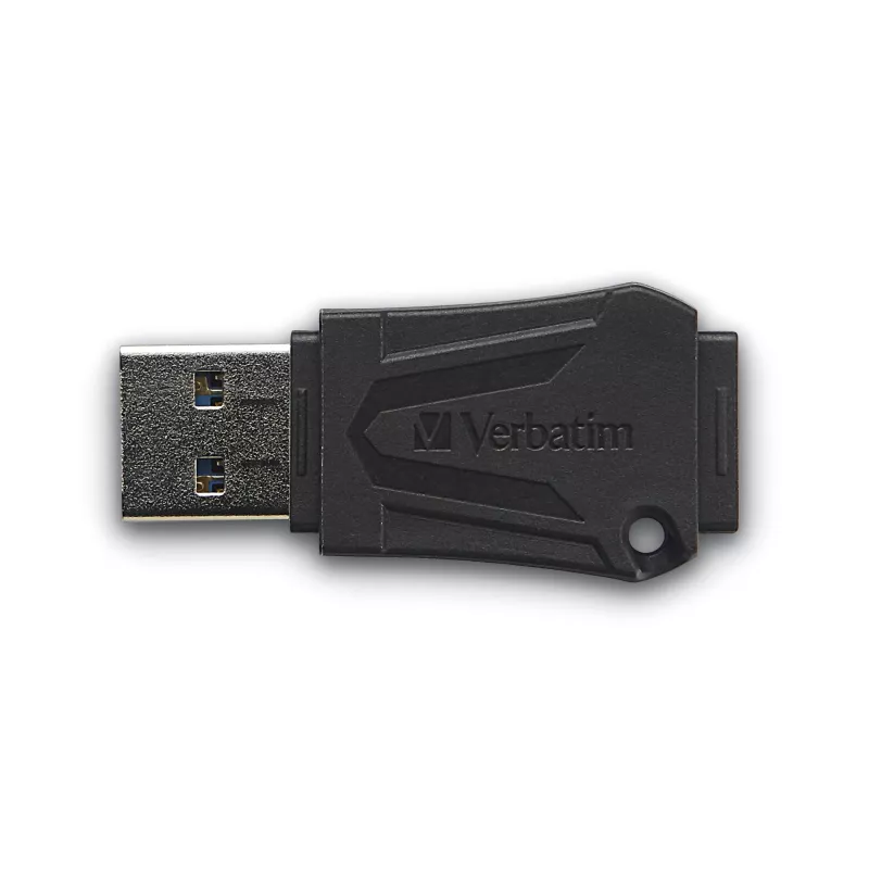 Verbatim ToughMAX - USB-stick 32 GB - zwart, 32 GB, USB Type-A, 2.0, kap, 7 g, zwart