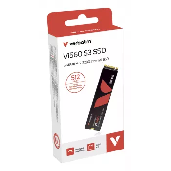 SSD Verbatim 512 GB M.2 6 Gbit/s Vi560 S3