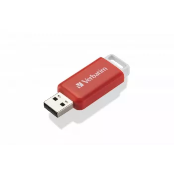 Verbatim DataBar USB-flashstation 16 GB USB Type-A 2.0 rood