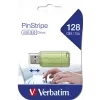 Verbatim PinStripe USB-stick 128 GB USB Type-A 2.0 groen