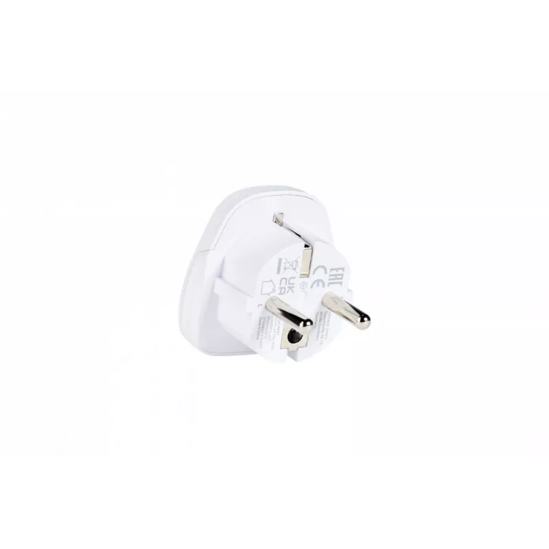Verbatim 49541 netstekkeradapter universeel type E/F hybride wit