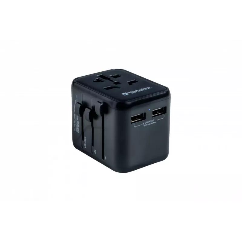 Verbatim 49543 netadapter universeel zwart