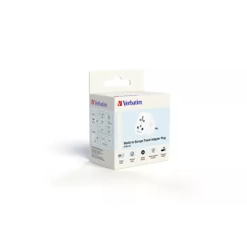 Verbatim World to Europe Adapter WTEU-02 reisadapter