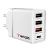 Verbatim 49700 universele witte AC-snellader voor binnen