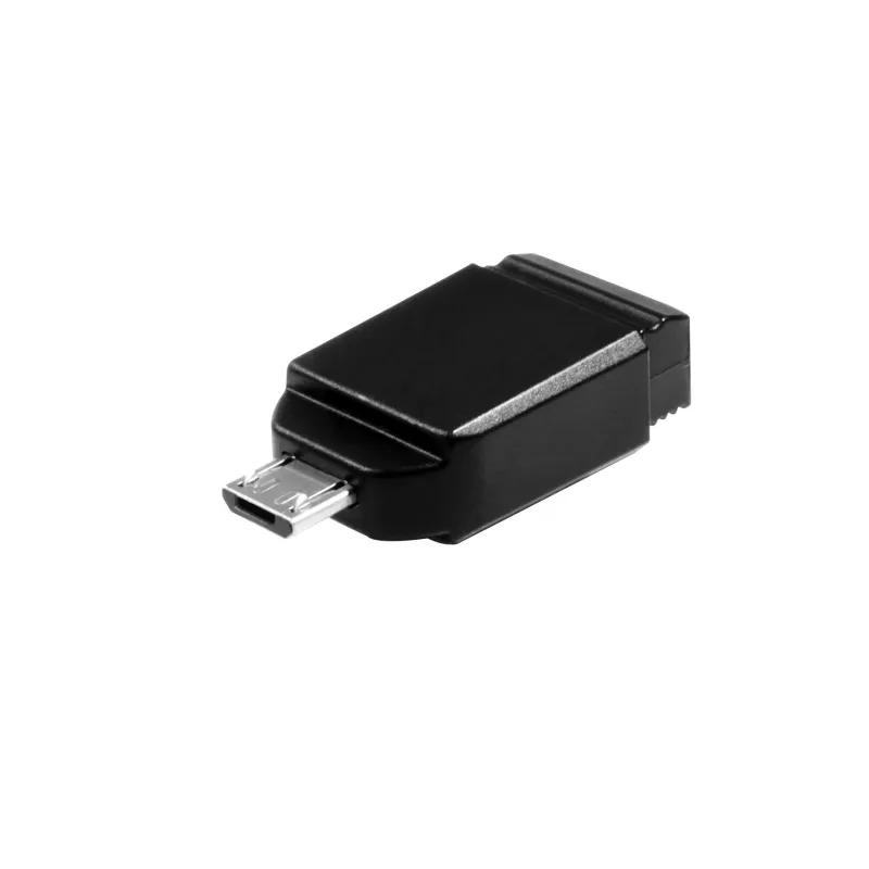 Verbatim Nano - USB 2.0-station met micro-USB-adapter 32 GB - zwart