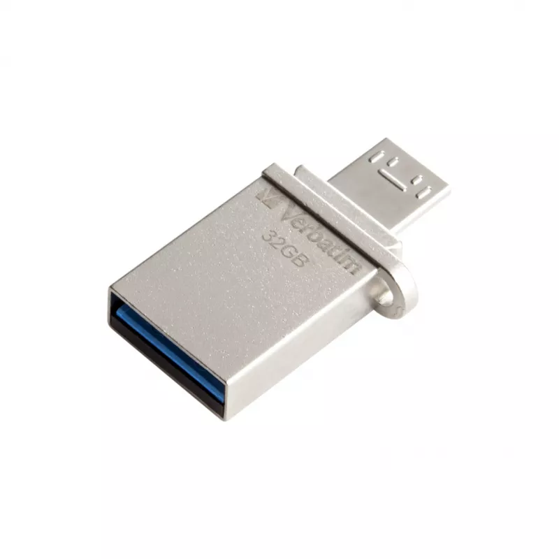 Verbatim Store 'n' Go OTG micro-USB-stick 32 GB USB Type-A / micro-USB 3.2 Gen 1 (3.1 Gen 1) zilver