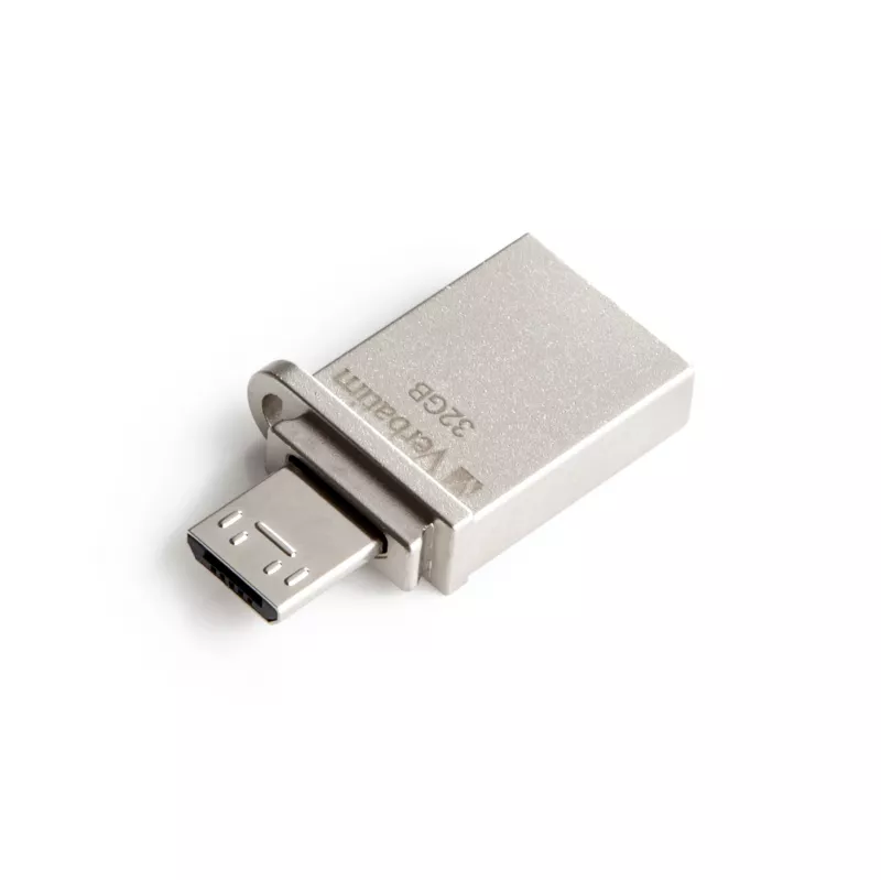 Verbatim Store 'n' Go OTG micro-USB-stick 32 GB USB Type-A / micro-USB 3.2 Gen 1 (3.1 Gen 1) zilver