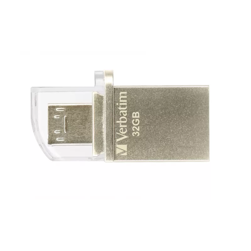 Verbatim Store 'n' Go OTG micro-USB-stick 32 GB USB Type-A / micro-USB 3.2 Gen 1 (3.1 Gen 1) zilver
