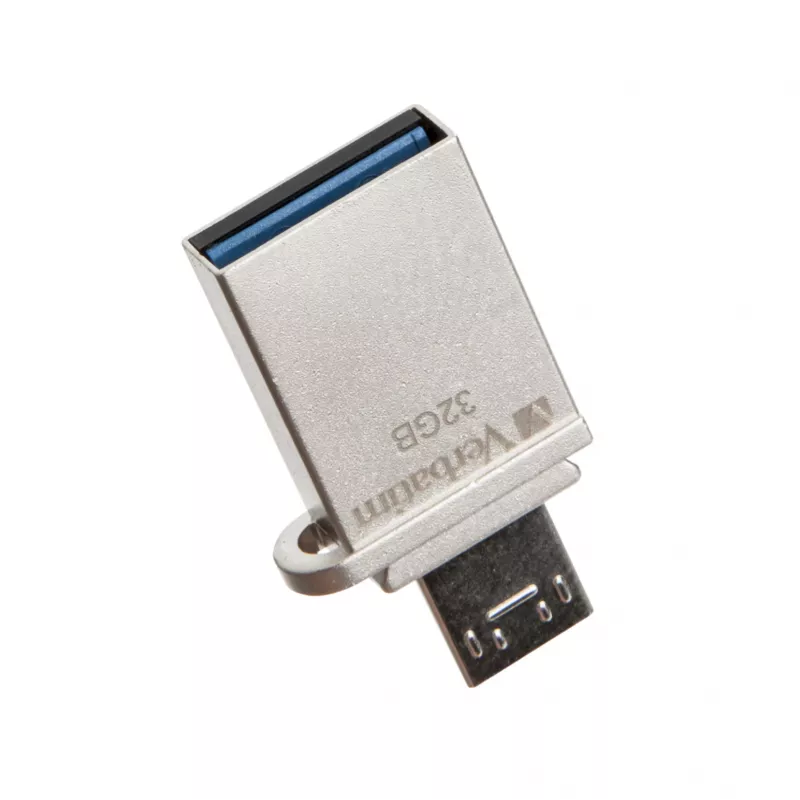 Verbatim Store 'n' Go OTG micro-USB-stick 32 GB USB Type-A / micro-USB 3.2 Gen 1 (3.1 Gen 1) zilver