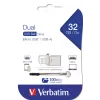 Verbatim Store 'n' Go OTG micro-USB-stick 32 GB USB Type-A / micro-USB 3.2 Gen 1 (3.1 Gen 1) zilver
