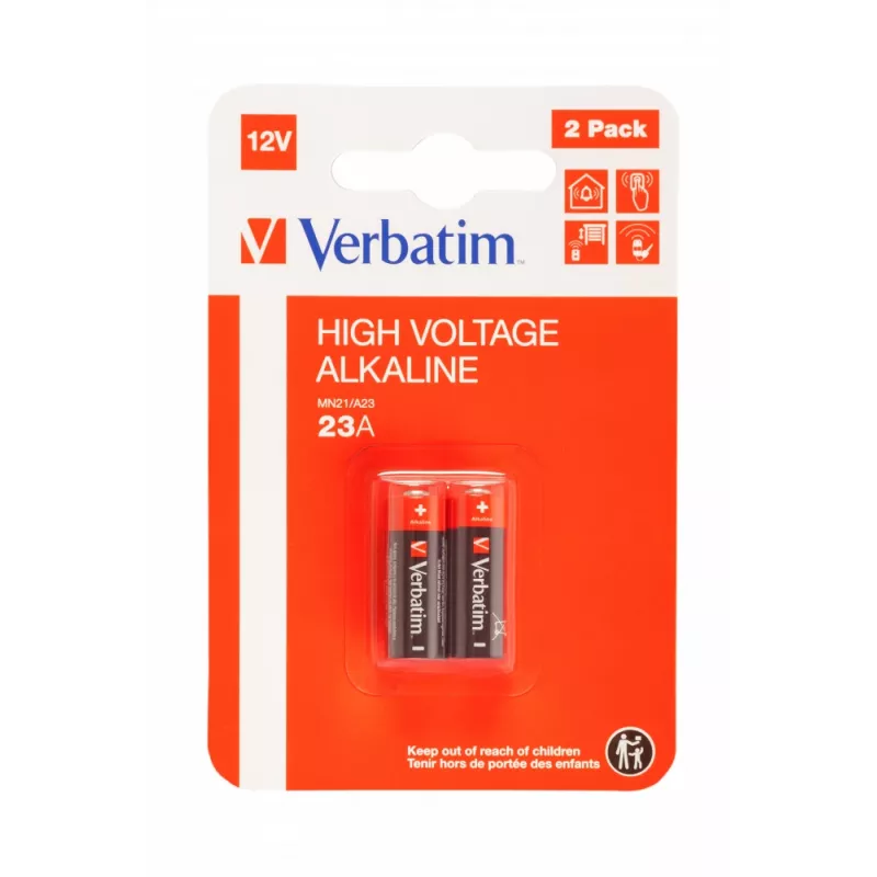 Verbatim 49940 huishoudbatterij wegwerpbatterij MN21 alkaline