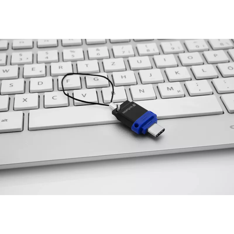 Verbatim Dual - USB 3.0-stick 32 GB - USB-C / USB-A - blauw