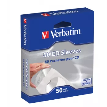 Verbatim cd-hoesjes 50-pack