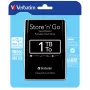 Verbatim Store 'n' Go USB 3.0 draagbare harde schijf 1TB zwart
