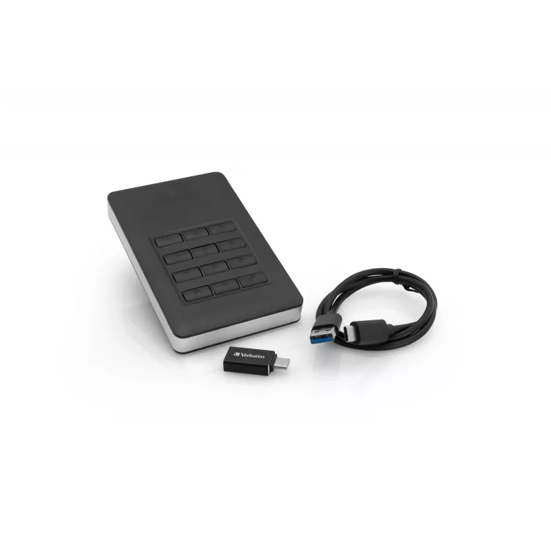 Verbatim Store 'n' Go Secure draagbare HDD met toetsenbordtoegang 2TB