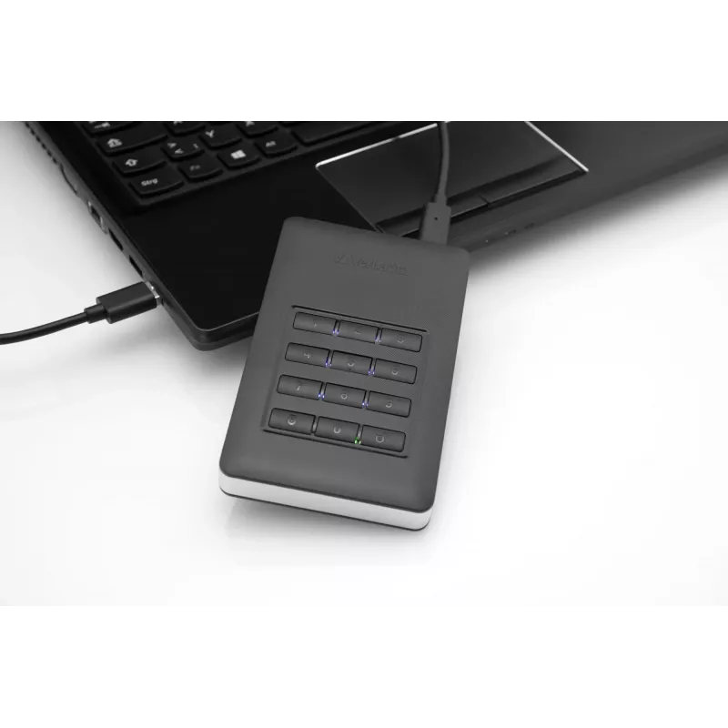 Verbatim Store 'n' Go Secure draagbare HDD met toetsenbordtoegang 2TB
