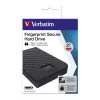 Verbatim Fingerprint Secure draagbare harde schijf 2TB, 2 TB, 3.2 Gen 1 (3.1 Gen 1), zwart