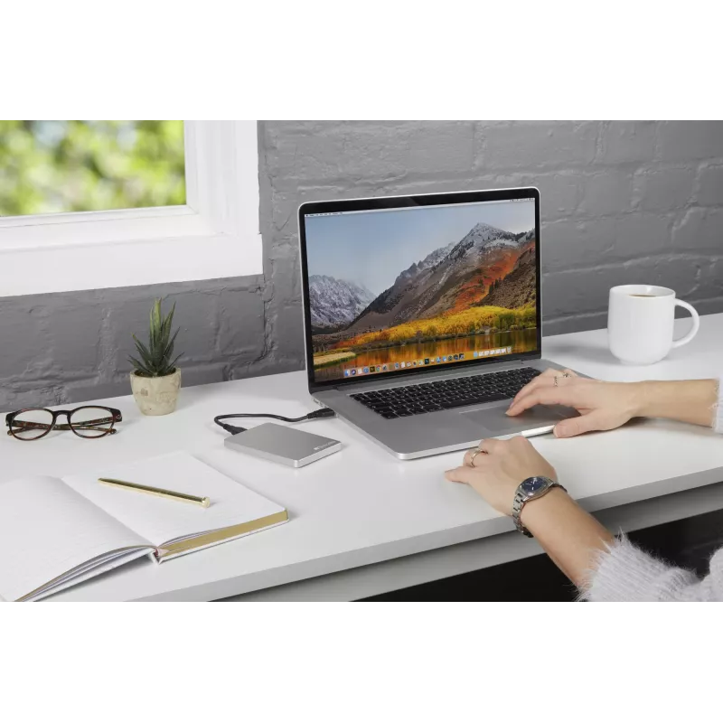 Verbatim Store 'n' Go ALU slanke draagbare harde schijf 1 TB zilver