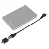Verbatim Store 'n' Go ALU slanke draagbare harde schijf 2 TB zilver