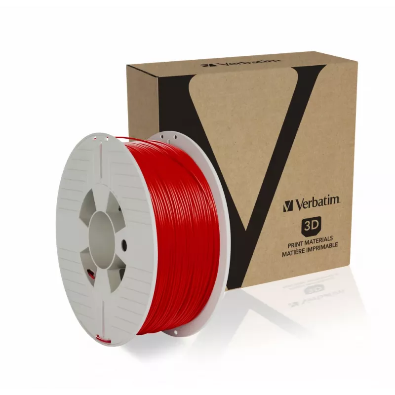 Verbatim 55030 3D-printmateriaal ABS rood 1 kg