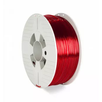Verbatim 55062 3D-printmateriaal polyethyleentereftalaatglycol (PETG) rood, transparant 1 kg