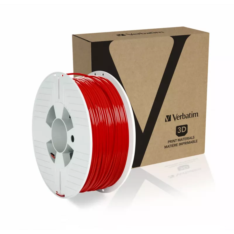 Verbatim 55330 3D-printmateriaal polymelkzuur (PLA) rood 1 kg