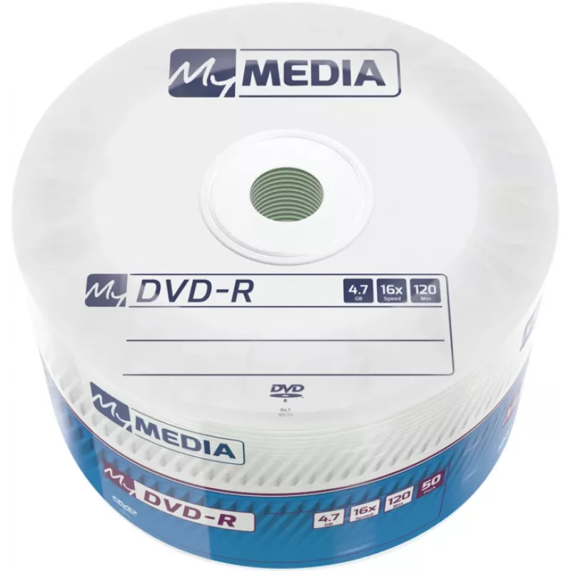 MyMedia My DVD-R 4,7 GB 50 stuks