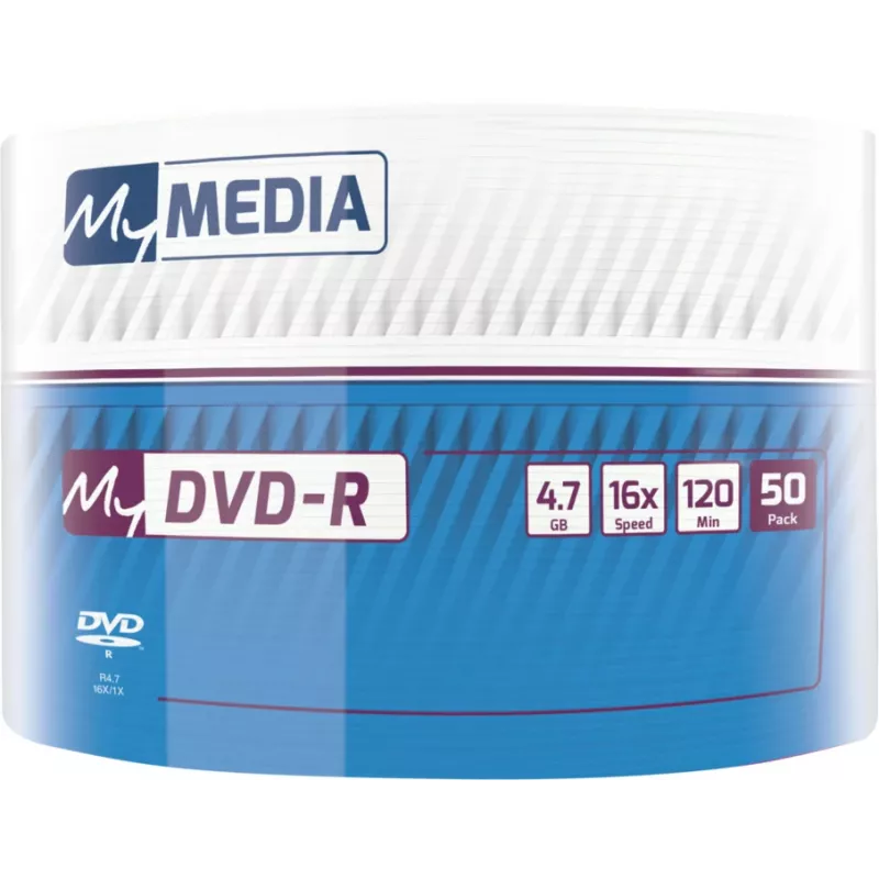 MyMedia My DVD-R 4,7 GB 50 stuks