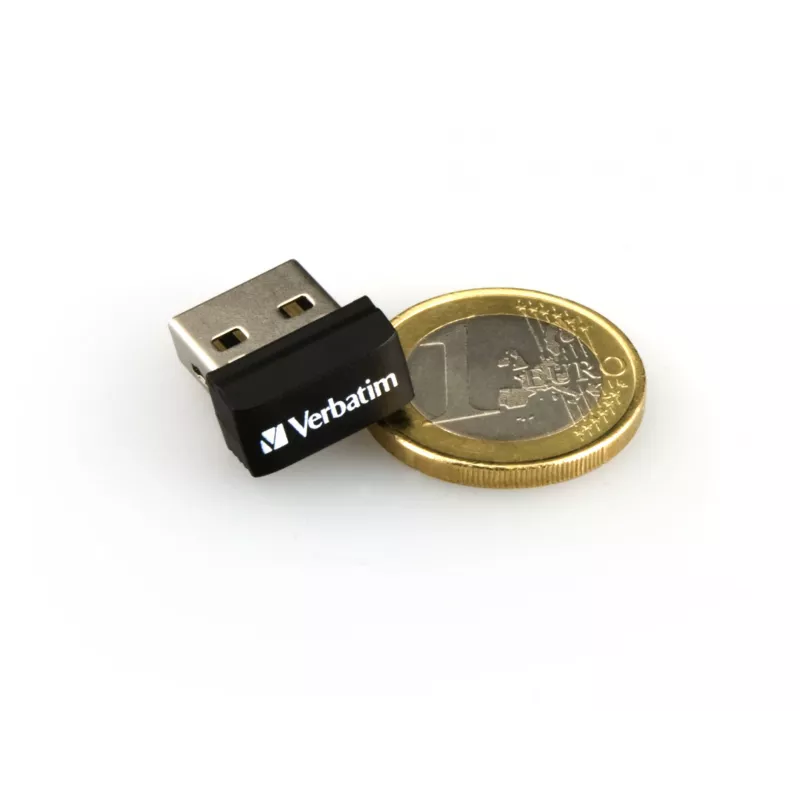 Verbatim Store 'n' Stay NANO – USB-stick 16 GB – zwart