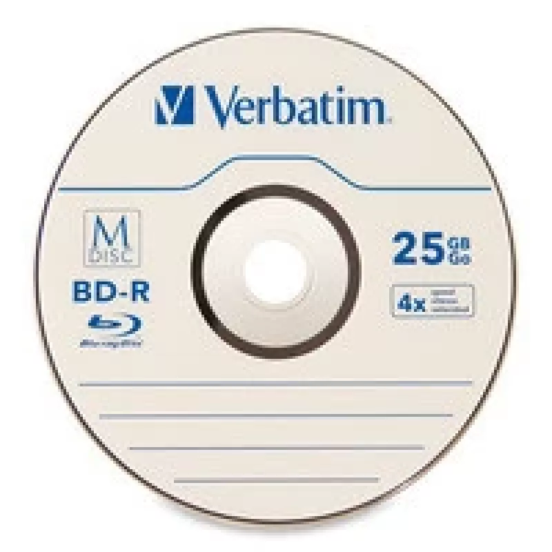 Verbatim 98909 onbeschreven Blu-ray Disc BD-R 25 GB 25 stuks