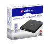 Verbatim Slimline CD/DVD optisch station DVD-RW zwart