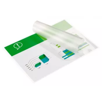 GBC lamineerfolie A4 100 micron, glanzend, transparant, A4, 216 mm, 303 mm, 100 stuks