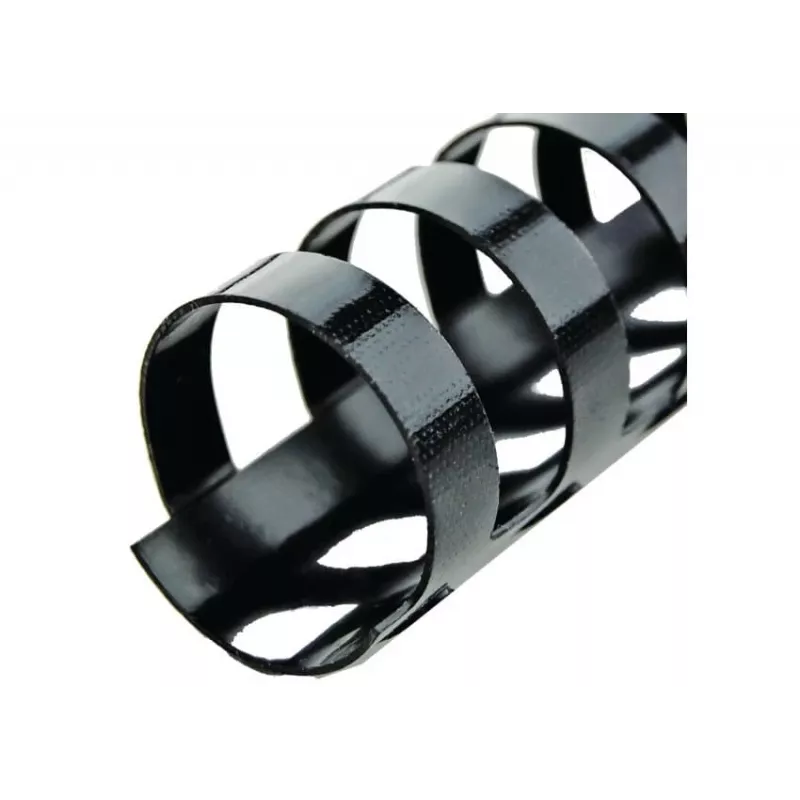 GBC CombBind Bindekammen 19mm A4 21R, zwart, 180 vel, polyvinylchloride (PVC), A4, 1,9 cm, 990 g