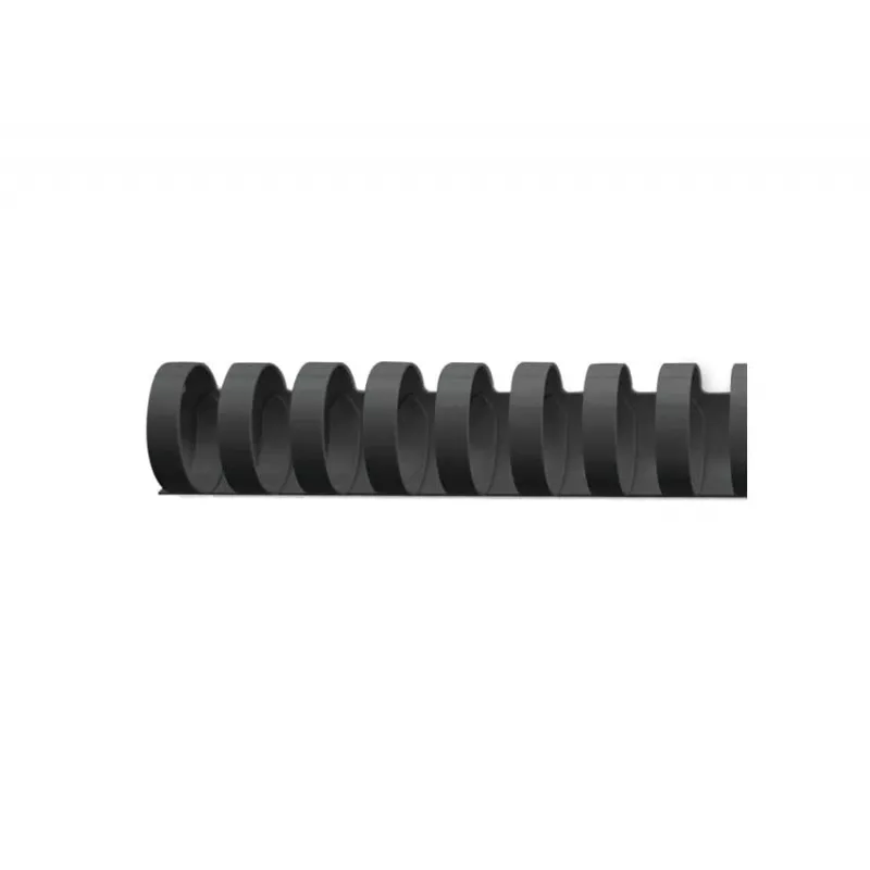 GBC CombBind Bindekammen 19mm A4 21R, zwart, 180 vel, polyvinylchloride (PVC), A4, 1,9 cm, 990 g