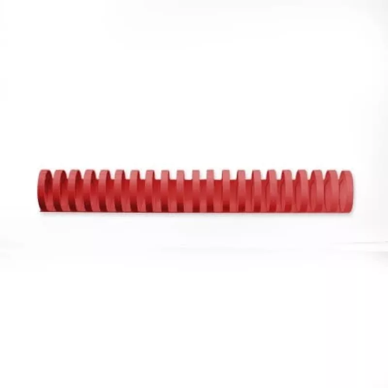 GBC CombBind Binderringen 16 mm A4 21 R, rood, 145 vel, polyvinylchloride (PVC), A4, 100 stuks