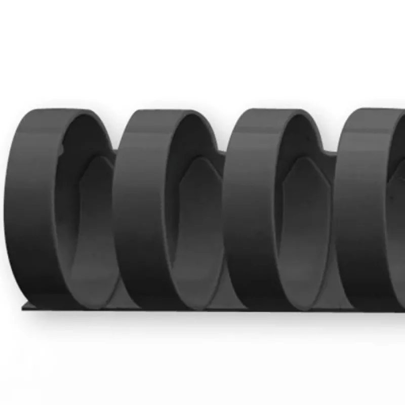 GBC CombBind Binderringen 25 mm A4 21R, zwart, 240 vel, polyvinylchloride (PVC), A4, 2,5 cm, 236 mm
