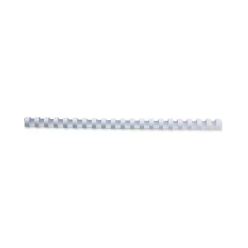 GBC CombBind Binderringen 6 mm A4 21R, wit, 25 vel, polyvinylchloride (PVC), A4, 6 mm, 78 mm